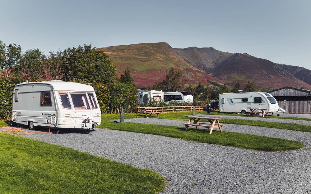 burns farm campsite in keswick