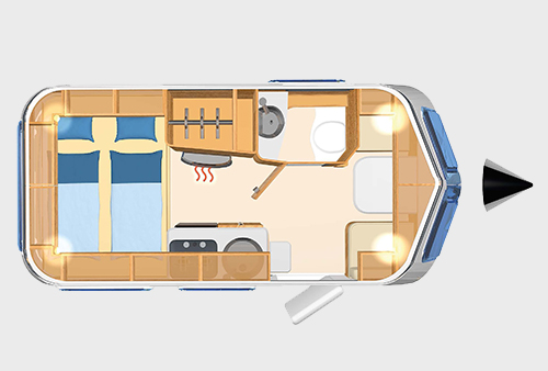 ERIBA Troll 530 Layout Fixed Bed