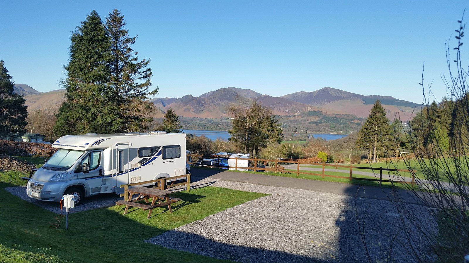 castle rigg campsite in keswick