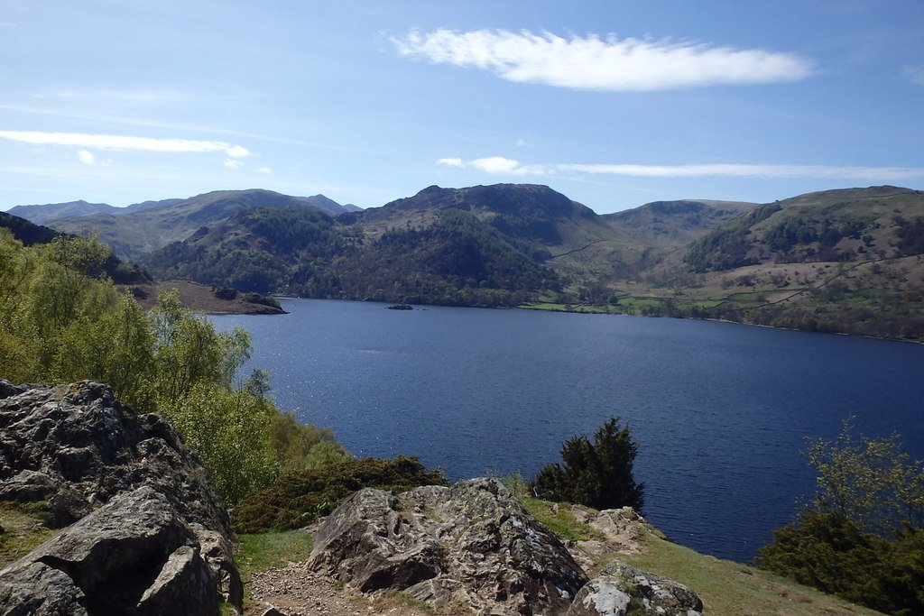 ullswater way in lake district