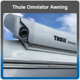 Thule Omnistor Cassette Caravan Awning for sale and fitted